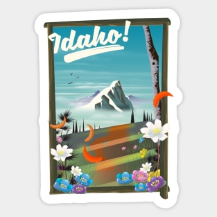 Idaho! Sticker